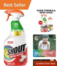 Triple-Acting 22oz Laundry Stain Remover Spray - Fresh Scent  Powerful Cleaning