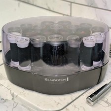 Remington Ionic Setter Hot Hair Rollers KF20i Flocked 20 Rollers Clips