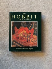 The Hobbit - By J.R.R Tolkien - Illustrated By Michael Hague. First Edition 1984