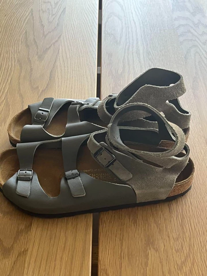 Sandálias BIRKENSTOCK ATHEN Gladiador Tamanho Regular 42 JP 27cm - Imagem 4 de 4