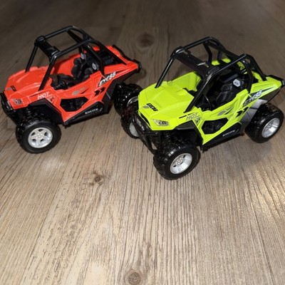 Excite Pullback Friction ATV DieCast Lot Of 2 EXC88 Lime Green