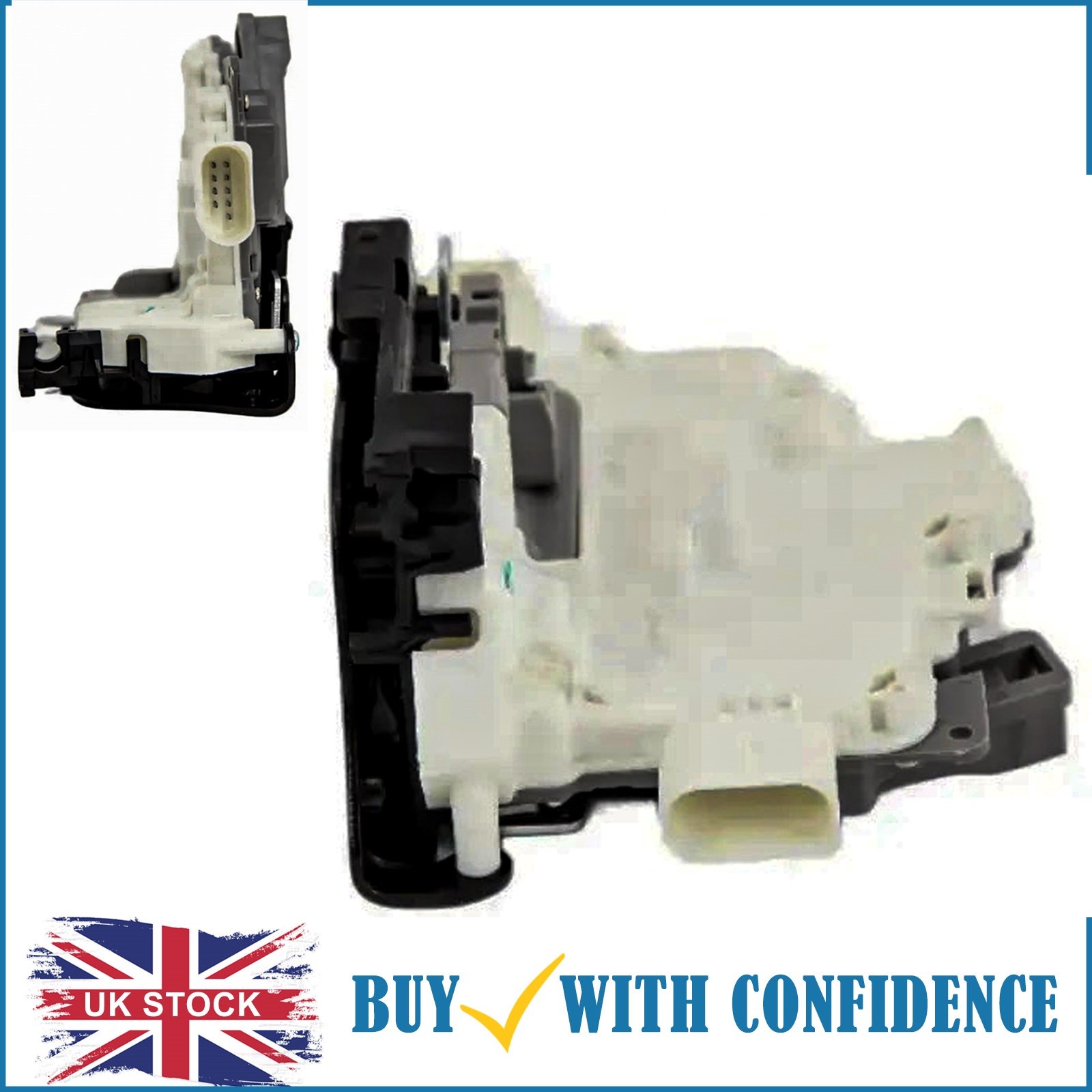 Fits Audi A4 B8 A5 8T Q3 Q5 Q7 TT Front Door Lock Actuator Mechanism Driver Side