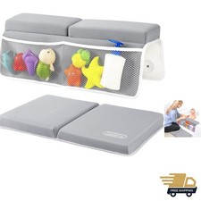 Bath Kneeler and Elbow Rest Pad Set - 1.5'' Comfortable Baby Bath Kneeler Pad...