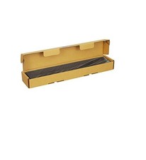 ICC Blank Cable Management Panel in 2 RMS and 12-Pack iccmscmpc2 