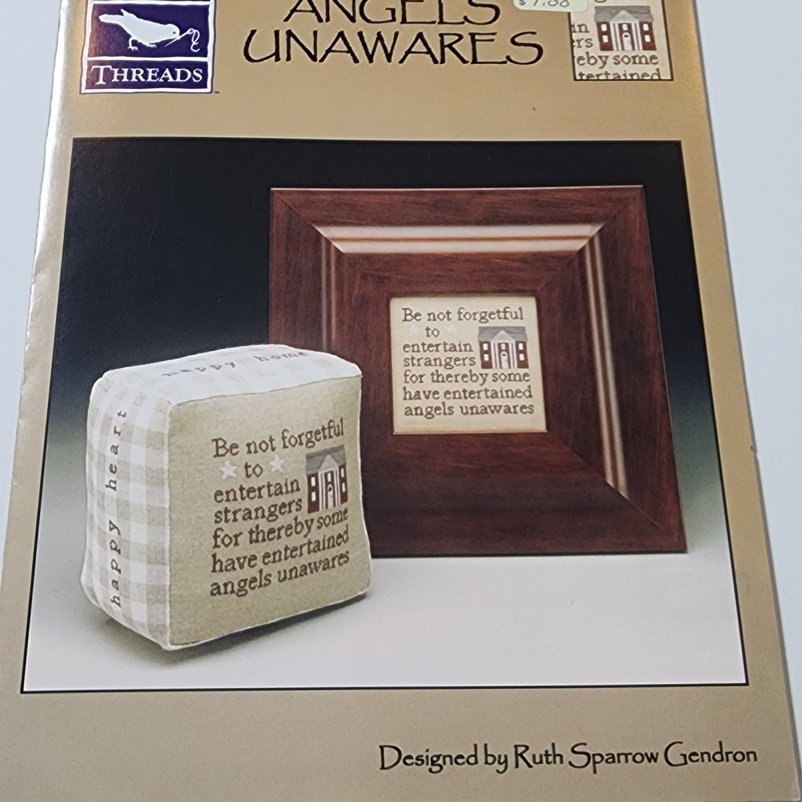 Angels Unawares Twisted Threads Thread Pattern Chart Only Cross Stitch