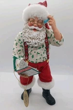 Clothtique Dept 56 Possible Dreams 2006 Sudoku Santa 71318 Rare!