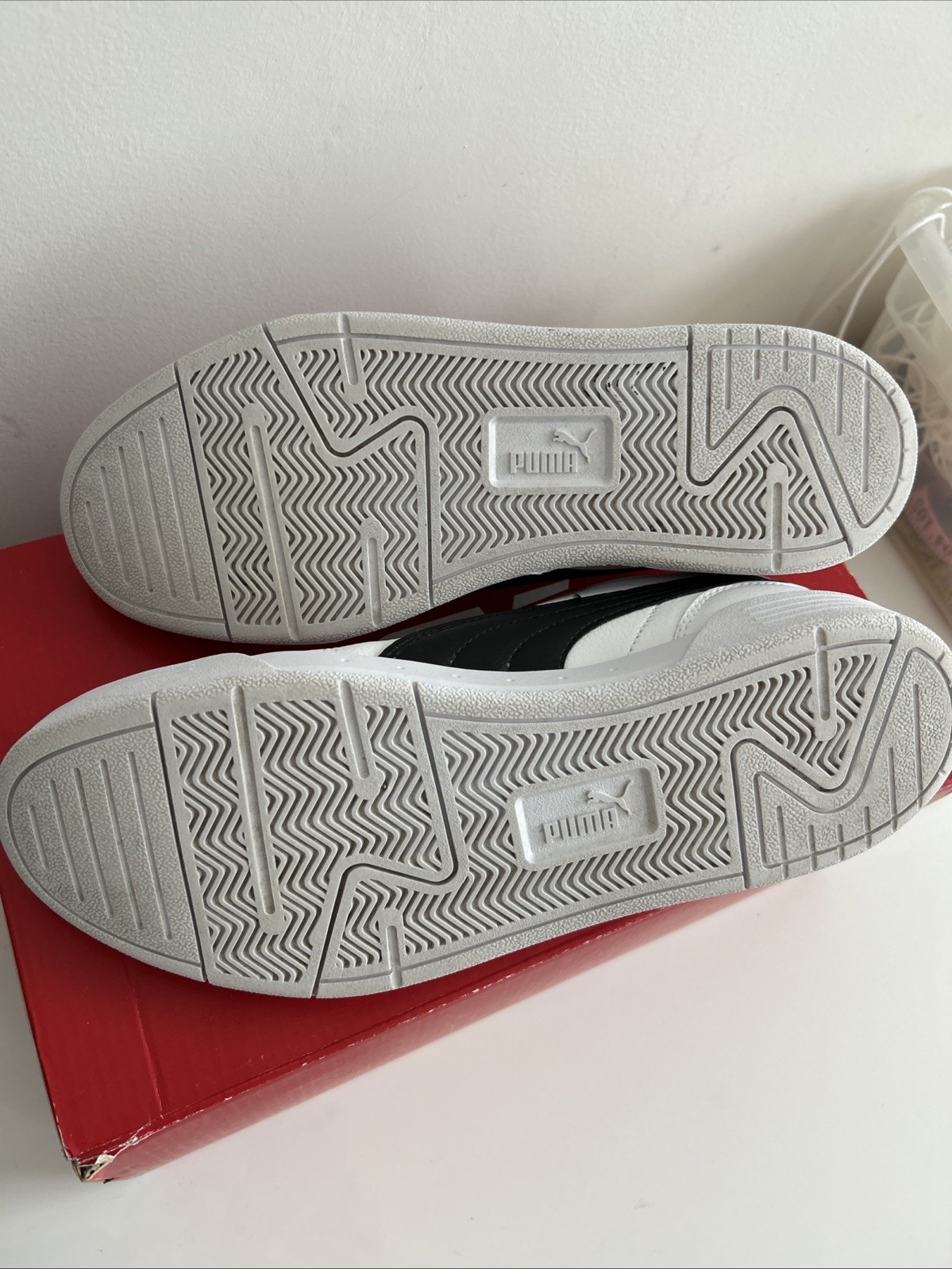 SAOLA Puma Court Ultra Lite taglia 9 5 bianco marino ottime condizioni