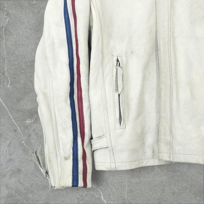 Schott Sheepskin Classic Racer Leather Single Riders Jacket Men