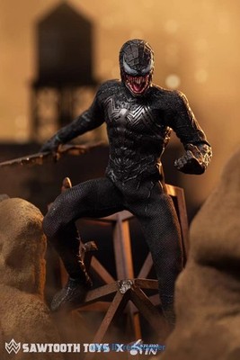 SAWTOOTH TOYS Symbiote Venom 1/12 Male Action Figure Model