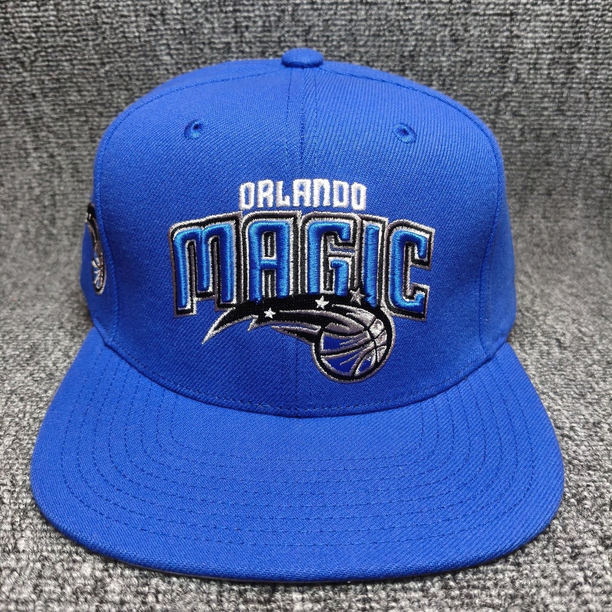 Mitchell & Ness Orlando Magic Blue Snapback Cap NBA Flat Brim OS