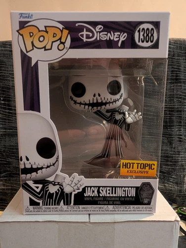 Funko Pop Disney 1388 Jack Skellington (Headless) Hot Topic Exclusive