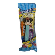Minnie Mouse Disney Pez Dispenser On Blue Stem NIP Sealed