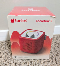Tonies Toniebox 2 Audio Player Starter Box Red, Recommended Age 1 