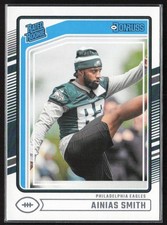2024 Donruss Optic Rated Rookies Preview Ainias Smith Philadelphia Eagles #365