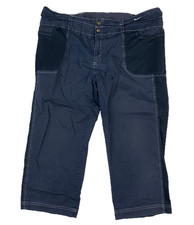 Vintage Nike Navy Blue Capri Pants Size Large 12-14