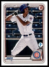 2020 Bowman First Edition Brennen Davis #BFE-141 Baseball