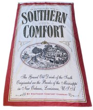Southern Comfort Whiskey Vintage Large Flag Banner Alcohol Advertising Mancave