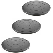 VOLCANOES CLUB 16" Heavy Duty Rotating Steel Swivel Lazy Susan Turntable