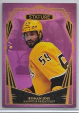 2022/23 UD Stature Purple Design Variant Roman Josi 1/1 99 Predators