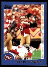 Steve Young 2000 Topps #120 49ers NFL READ FREE SHIPPING AutographDen