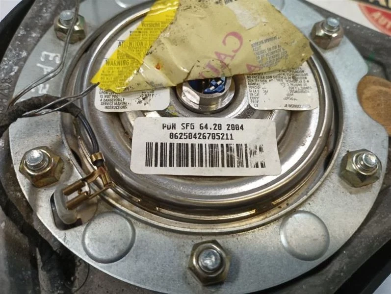Airbag izquierdo/conductor SRS para volante de A4 3 radios 9160970 Foto 3 de 4