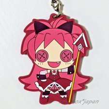 Puella Magi Madoka Magica Kyoko Sakura Rubber Strap Keychain Magiccraft 2 3