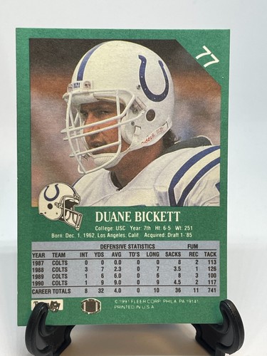 1991 Fleer Football Trading Pick Your Cards - Picture 26 of 205