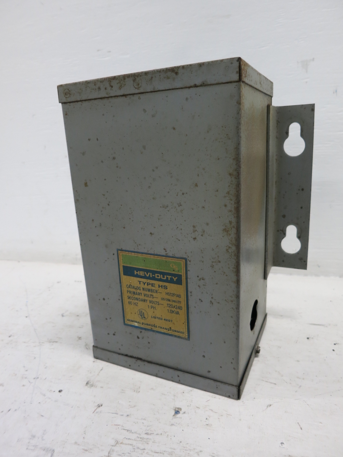Hevi Duty 1 Kva 1 8 240 277 1 240 Hs12f1as 1ph Transformer 1 0kva 1000va Ebay