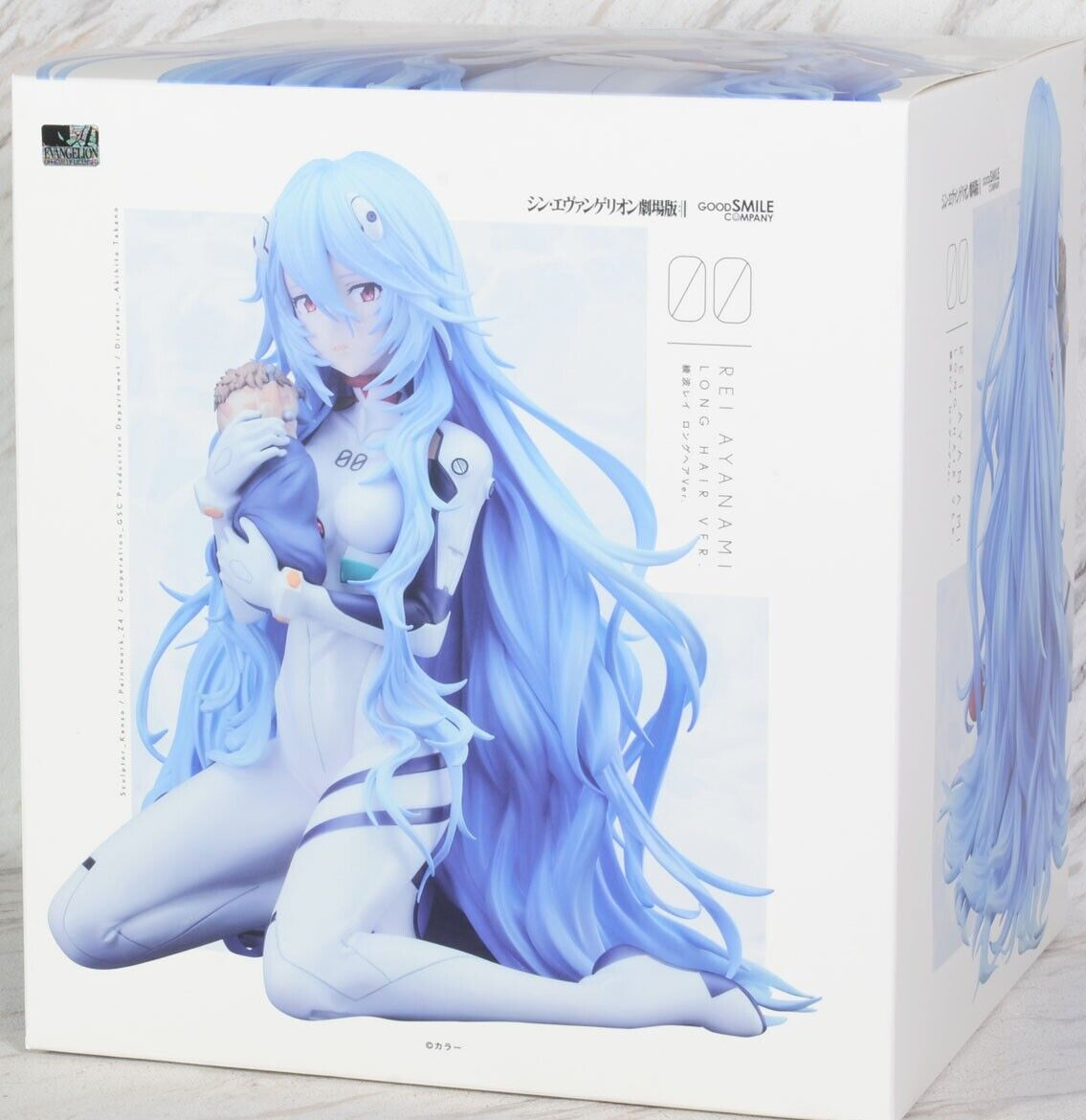 EVANGELION Rei Ayanami Long Hair Ver. 1/7 Pvc Figure Statue Good