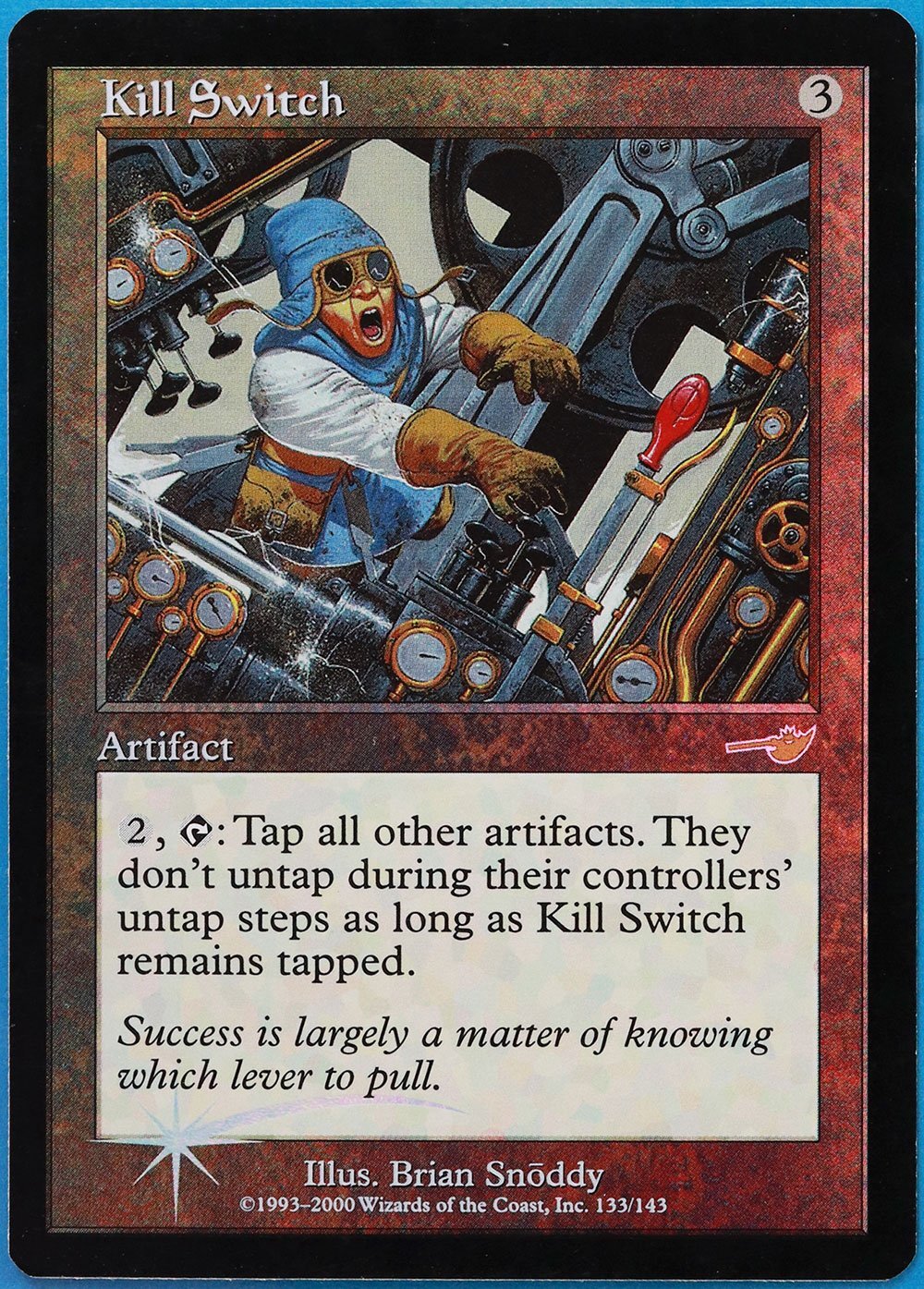 Kill Switch FOIL Nemesis NM Artifact Rare MAGIC MTG CARD (ID# 483135) ABUGames