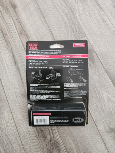 Bell Pharos 650 COB Bicycle Light Set NEW 95 LUMENS /USB - Picture 2 of 2
