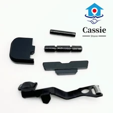 Resist Rust Glock 43 43X 48 Gen1-5 Extended Slide Stop Release Control Kit Black