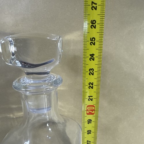 The Black Douglas Scotch Whisky Glass Decanter Barware 26cm with Stopper Vintage - Picture 11 of 14