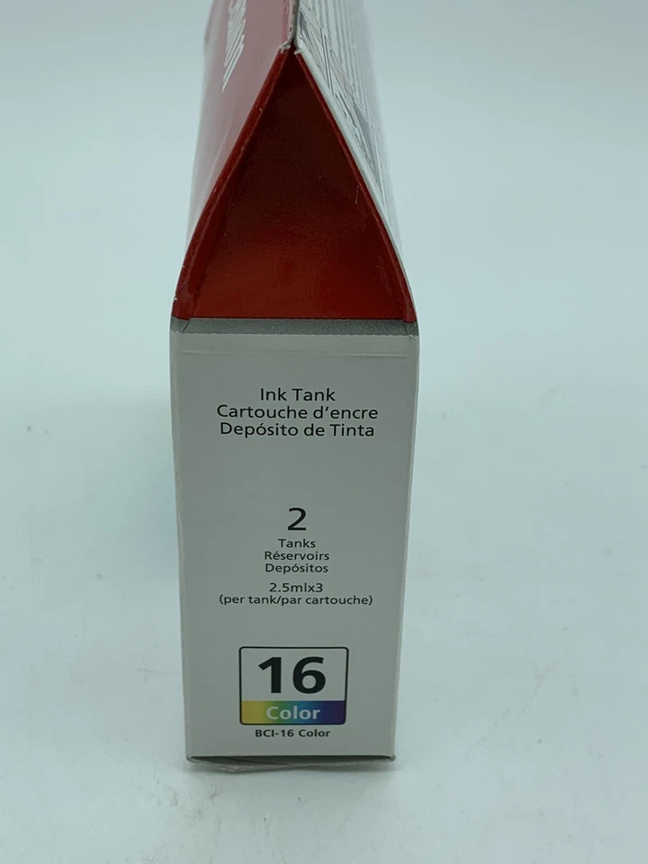 Genuine Canon BCL-16 Color PIXMA Ink Cartridge Tank NEW OEM - Image 3 of 4