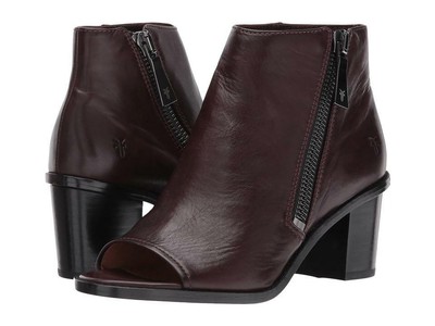 frye peep toe bootie