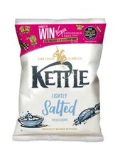 Kettle Crisps Lightly Salted Sharing Bags 18 x 40g | Gluten Free | FREE P&P