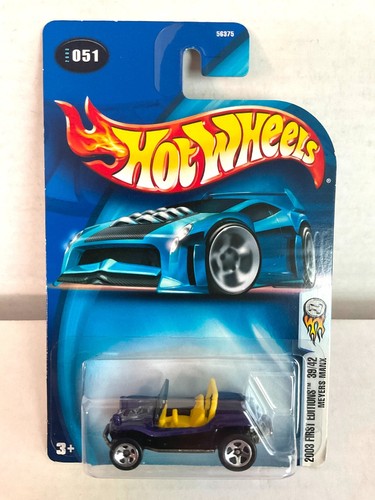 2003 Hot Wheels First Editions - MEYERS MANX - RARE ERROR - Faces Left! - Picture 2 of 3