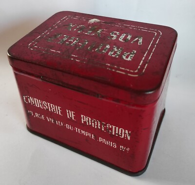 Alte Metalldose Industrie Schutz SIP Deko Vintage Industrie 