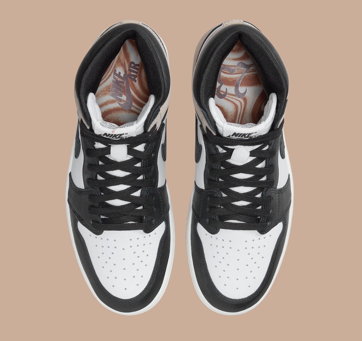 Nike Air Jordan 1 Retro High OG Latte Brown FD2596-021 sz Nike Air Jordan 1 Retro High OG Latte Brown FD2596-021 sz