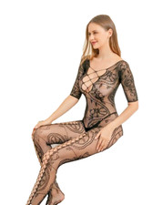 Lingerie Fishnet Full Bodysuit Lingerie FAB-21187 