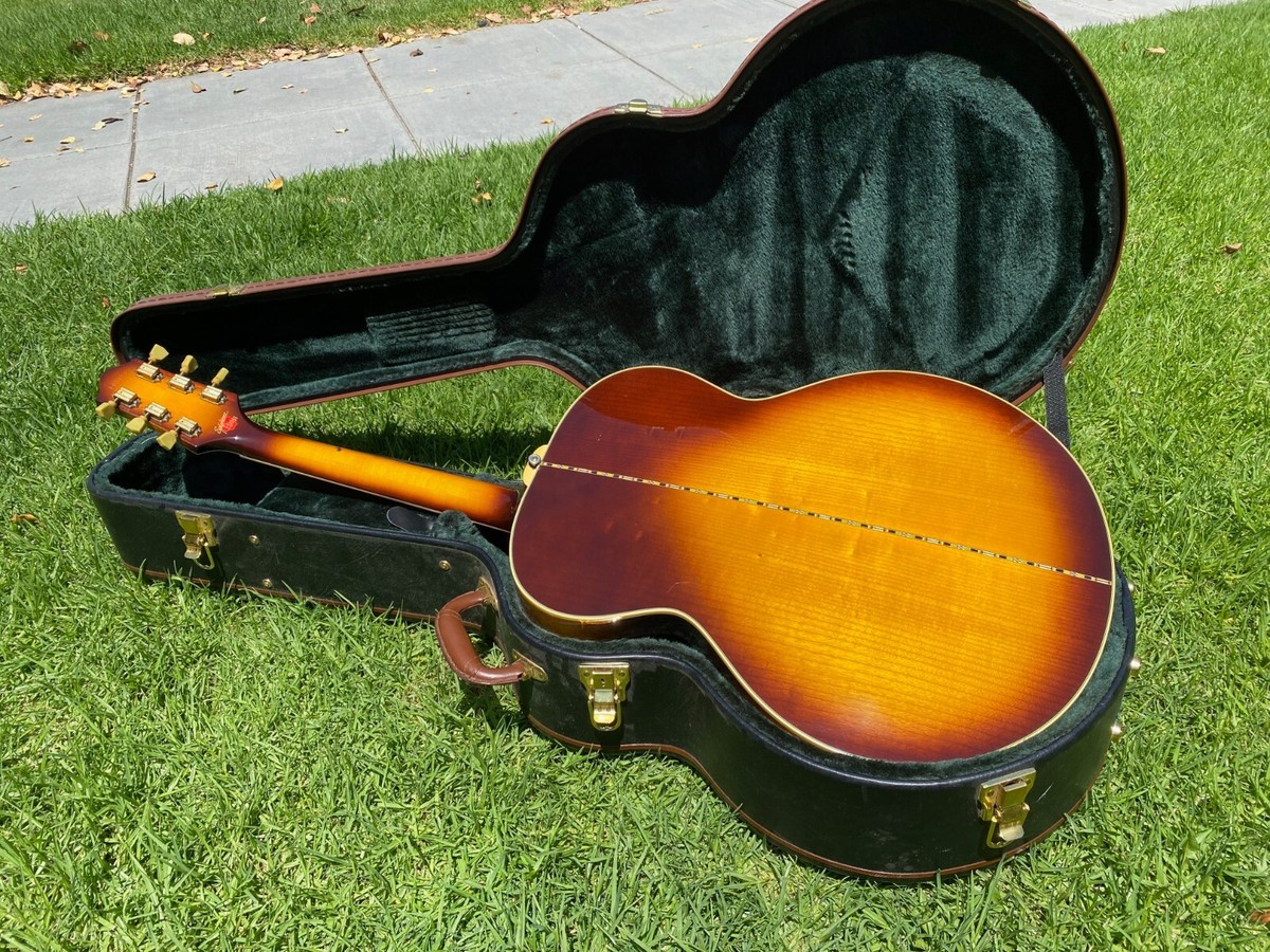 2004 Epiphone Elitist J-200 Sunburst Acoustic MIJ japan | eBay