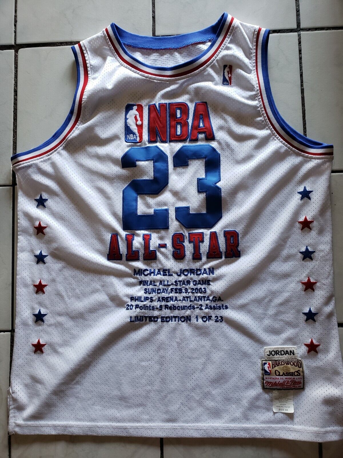 Michael Jordan YOUTH All Star Jersey – Classic Authentics