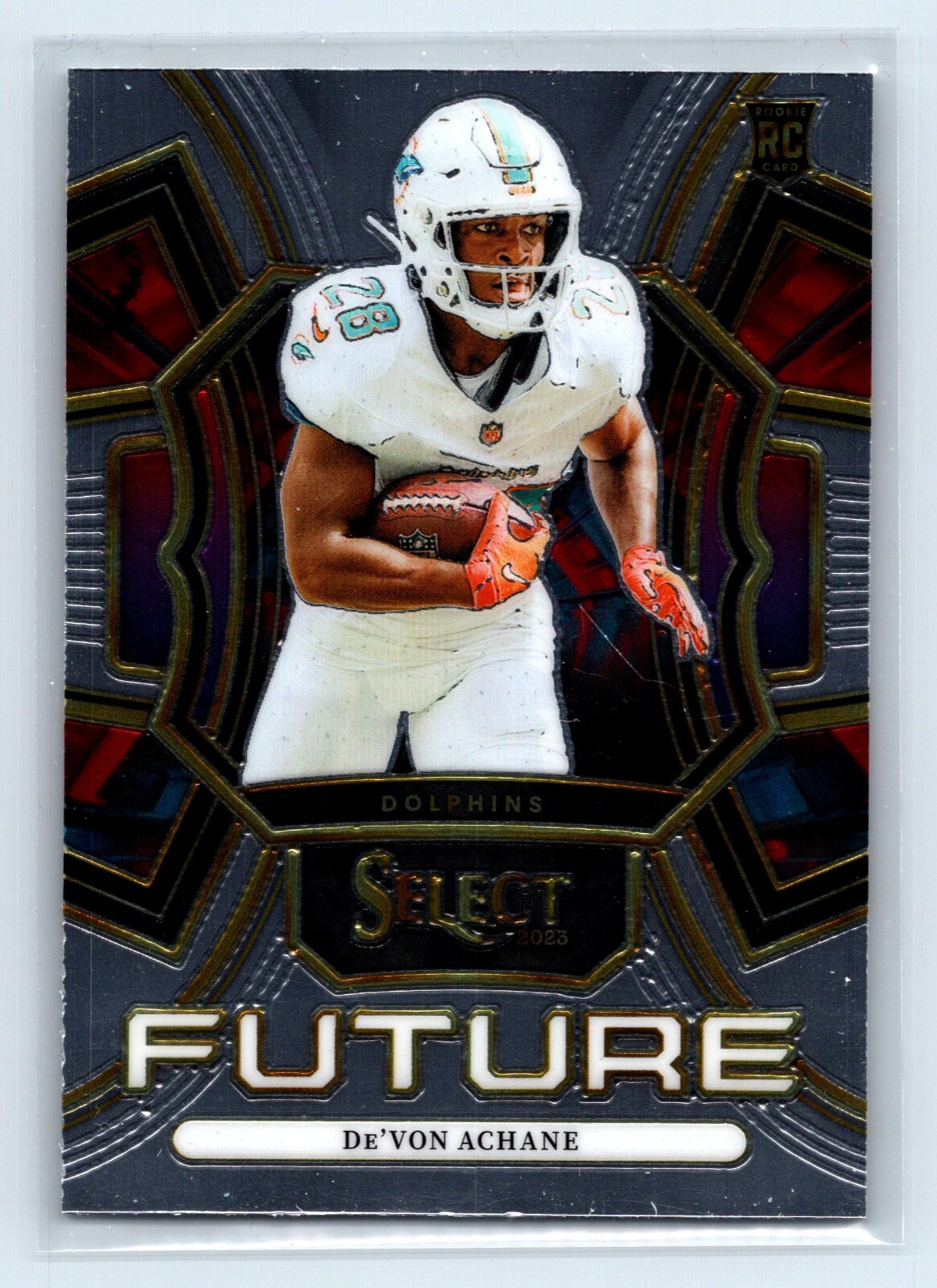 2023 Panini Select Future Insert Devon Achane #FUT-DAC Rookie RC Dolphins