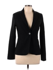Oasis Women Black Wool Blazer 10