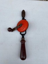 Vintage Stanley ”Eggbeater” Style Hand Drill No. 803 Made in England 