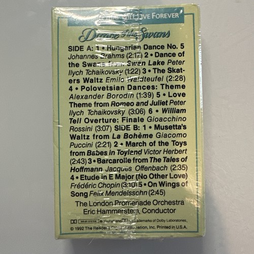 Dance of The Swans Melodies That Will Live Forever (Cassette) New Sealed - Picture 2 of 2
