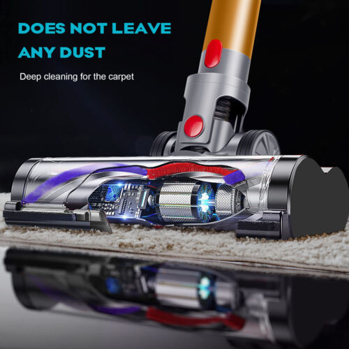 Bürste für Dyson V7 V8 V10 V11 SV14 Bodenbürste Staubsauger Bodendüse mit LED DE - Bild 3 von 13