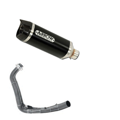 KOMPLETTER AUSPUFF ARROW UNTEN F�R YAMAHA TRACER 700 2016 > 2019 THUNDER DC
