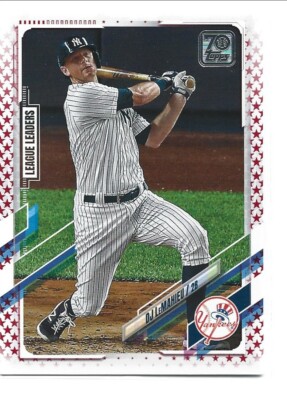 D.J. LaMaahieu 2021 Topps Baseball Independence Day Card
