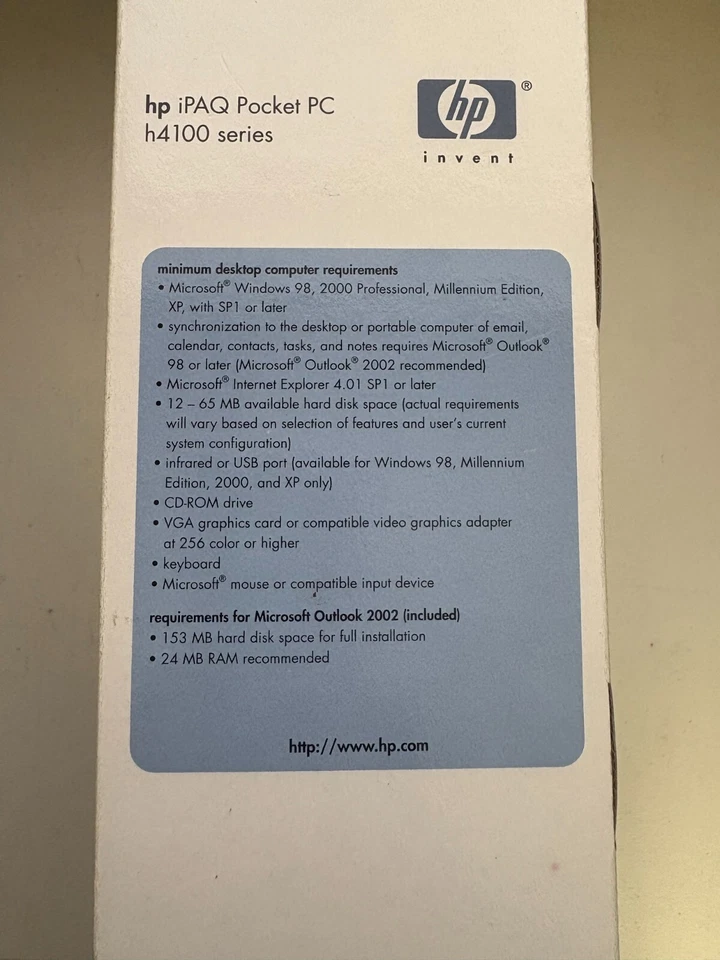 Brand New HP iPAQ Pocket PC h4155 w/ Micro Keyboard Accessory - Image 4 of 4